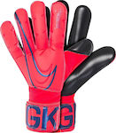 Nike Grip 3 Γάντια Τερματοφύλακα Ενηλίκων Κόκκινα