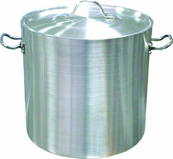 JDS Marmite Aluminum Capacity 26lt with Diameter 32cm and Height 32cm.