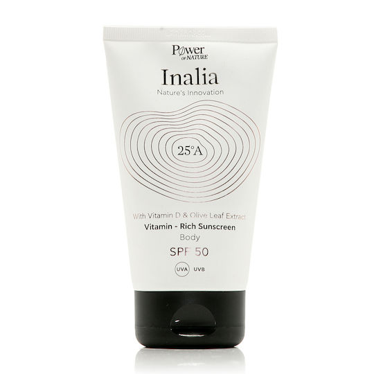 Inalia Vitamin D & Olive Leaf Extract Vitamin Rich Αντηλιακή Κρέμα Σώματος SPF50 150ml