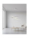 Aca Gordius Pendant Light White 48cm