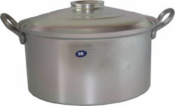 Pressure Cooker Aluminum Capacity 22lt with Diameter 34cm.