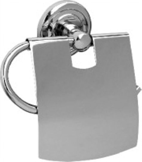 Viospiral Wandmontiert Papierhalter Inox Silber