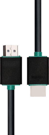 Prolink PB348 HDMI 1.4 High Speed 1080p 120Hz Cable HDMI male - HDMI male 1.5m Μαύρο