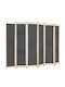 vidaXL Decorative Room Divider Wooden with 4 Panels 240x170cm