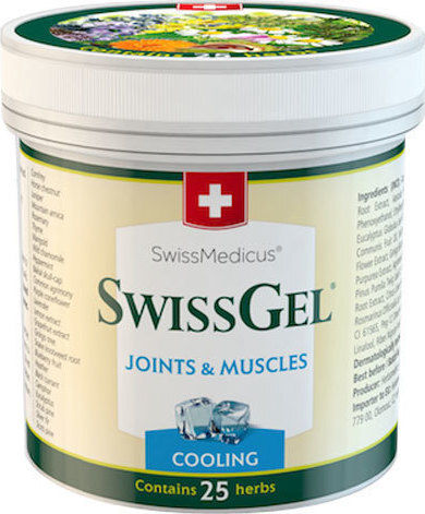 Swiss Medicus SwissGel Cooling Joints & Muscles Gel de crioterapie Pentru dureri musculare și articulare 250ml