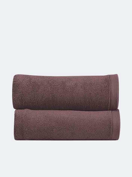 Sorema Bath Towels Set 3pcs New Plus Marsala