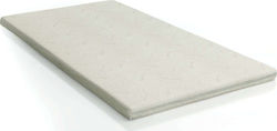 Dunlopillo Semi Double Latex Mattress Topper with Bamboo Fibers & Removable Cover 130x200x5cm