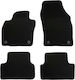 Lampa Set of Front and Rear Mats 4pcs for Volkswagen T-Cross Black