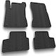 Lampa Set of Front and Rear Mats 4pcs Tray Type for Mercedes-Benz CLA Class 2019 Black