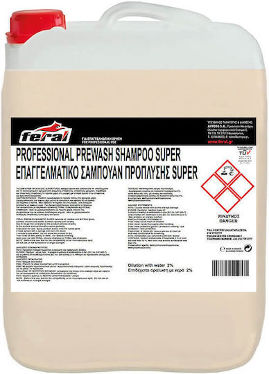 Feral Super Pre-wash Car Shampoo Car Wash Shampoo 10lt