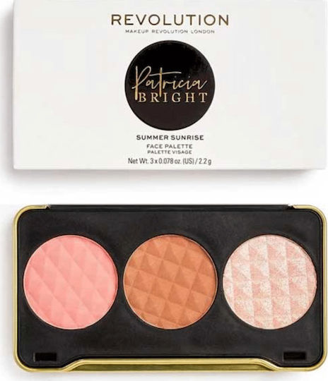 Revolution Beauty X Patricia Bright Paletă Summer Sunrise 6.6gr