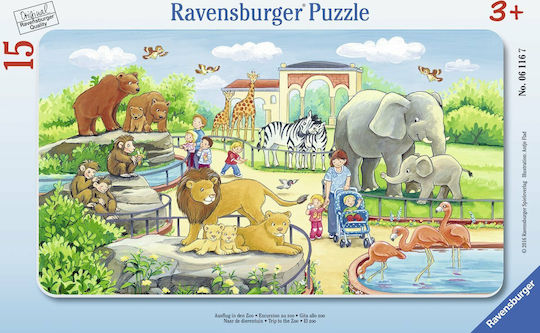 Kids Puzzle Zoo for 3++ Years 15pcs Ravensburger