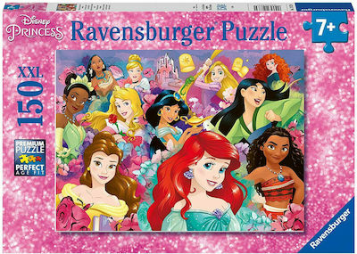 Puzzle pentru Copii Πριγκίπισσες pentru 7++ Ani 150buc Ravensburger