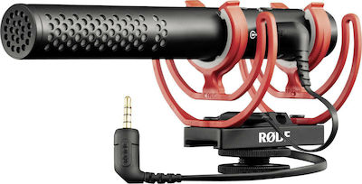 Rode Πυκνωτικό Μικρόφωνο 3.5mm / USB Type-C Video Mic NTG Τοποθέτηση Shock Mounted/Clip On για Κάμερα