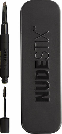 Eyebrow Stylus Pencil & Gel Μολύβι για Φρύδια Ash Brown 0.2gr
