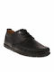 Boxer Men's Leather Moccasins Black