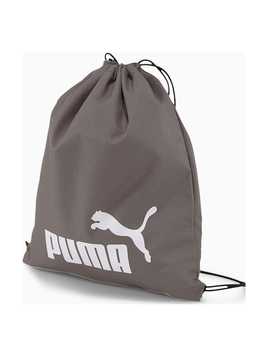 Puma Phase Gym Bag Чанта Обратно Спортна зала Сив