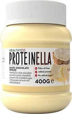 HealthyCo Praline Spread Proteinella with Extra Protein No Added Sugar with White Chocolate 400gr