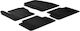 Gledring Set of Front and Rear Mats 4pcs for Ford C-Max 2010-2014 Black