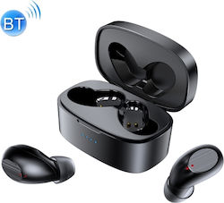 Ipipoo TP-9 In-ear Bluetooth Handsfree Ακουστικά με Θήκη Φόρτισης Μαύρα