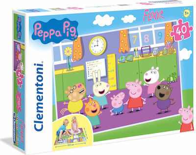 Παιδικό Puzzle Peppa Pig 40pcs για 3+ Ετών Clementoni