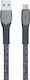 Rivacase PS6100 GR12 Geflochten USB 2.0 auf Micro-USB-Kabel Gray 1.2m (6100) 1Stück