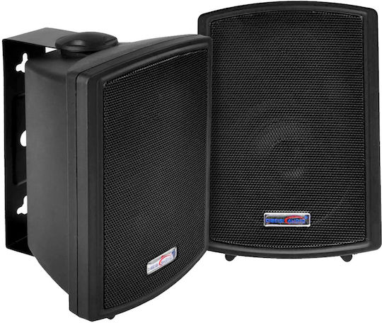 Dibeisi DBS 100W Ζεύγος Παθητικών Ηχείων PA 100W με Woofer 3.5" 14.5x11x20.5εκ. σε Черен Χρώμα