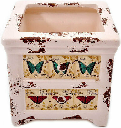 Fylliana Plant Pot Ceramic Multicolour