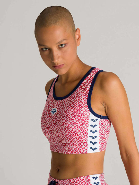 Arena Sports Bra Bikini Top Pink