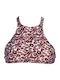 High Neck Bikini Top White 001111-102