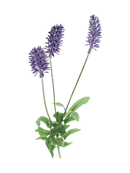 Zaros Ramură Decorativă Artificială Lavanda Purple 58cm 1buc