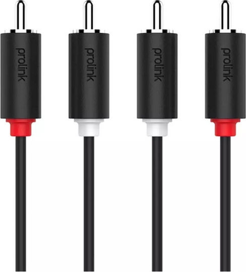Prolink Cablu RCA De Sex Masculin - RCA De Sex Masculin 5m PB101-0500
