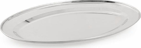 Galileo Inox platter 35cm Serving Platter Oval Silver 35cm Galileo Inox platter 35cm Serving Platter Oval Silver 35cm