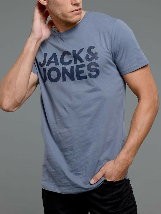 Jack & Jones Tricou pentru bărbați cu mâneci sc...