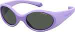 Polaroid Baby Sunglasses Polarized Purple PLD8037/S B3V/M9