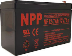 Npp NPP 12V 7Ah Батерия UPS 12V 7Ah