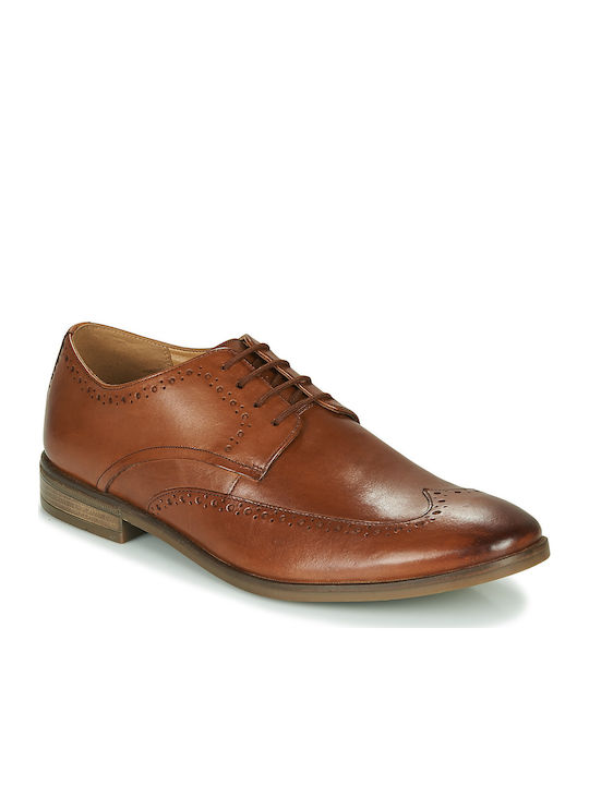 Clarks Stanford Limit Δερμάτινα Ανδρικά Oxfords Ταμπά
