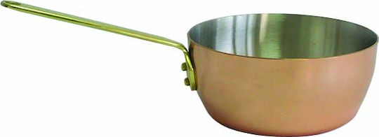 JDS 2506 Cupru Tigaie pentru sosuri Cu Capacitatea 1.5lt cu Diametru 18cm.