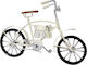 Iliadis Vintage Metallic Miniature Bicycle 16x10cm