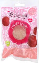 Benecos Konjac Sponge Konjac-Schwämme Gesichtsreiniger 1Stück