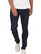 Xx Trousers Chino Elastic in Slim Fit Navy Blue