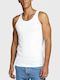 Jack & Jones Men's Sleeveless Blouse White