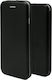 iNOS Curved M-Folio Book Piele artificială Negru (Xiaomi Mi 9T / 9T Pro)
