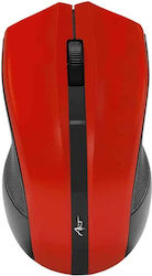 Art AM-97 Wireless Mouse Red