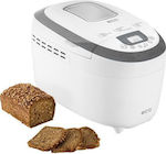 ECG PCB 82120 Bread Maker 850W with Container Capacity 1250gr and 12 Baking Programs