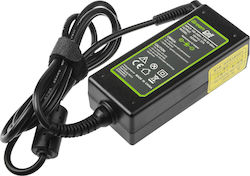 Green Cell Laptop Charger 45W 19V 2.37A for Asus with Detachable Power Cord