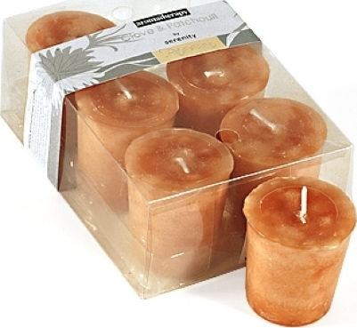 Zaros Aromatic Votive Candle With Passion Scent 6 Pieces