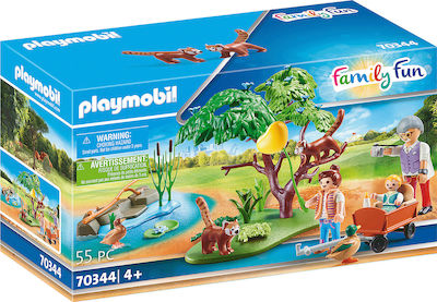 Playmobil® Family Fun - Red Panda Habitat (70344)