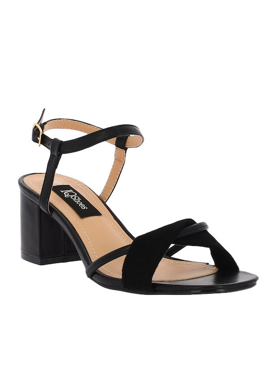 IQ Shoes ZYT8251 Πέδιλα Μαύρα