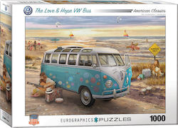 The Love & Hope VW Bus Puzzle 2D 1000 Pieces